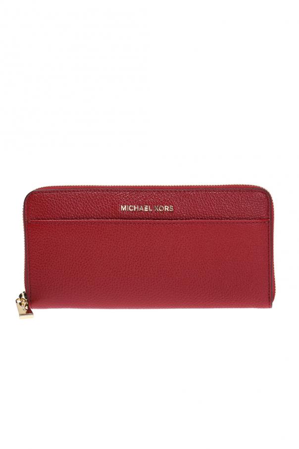 Michael kors best sale wallet burgundy